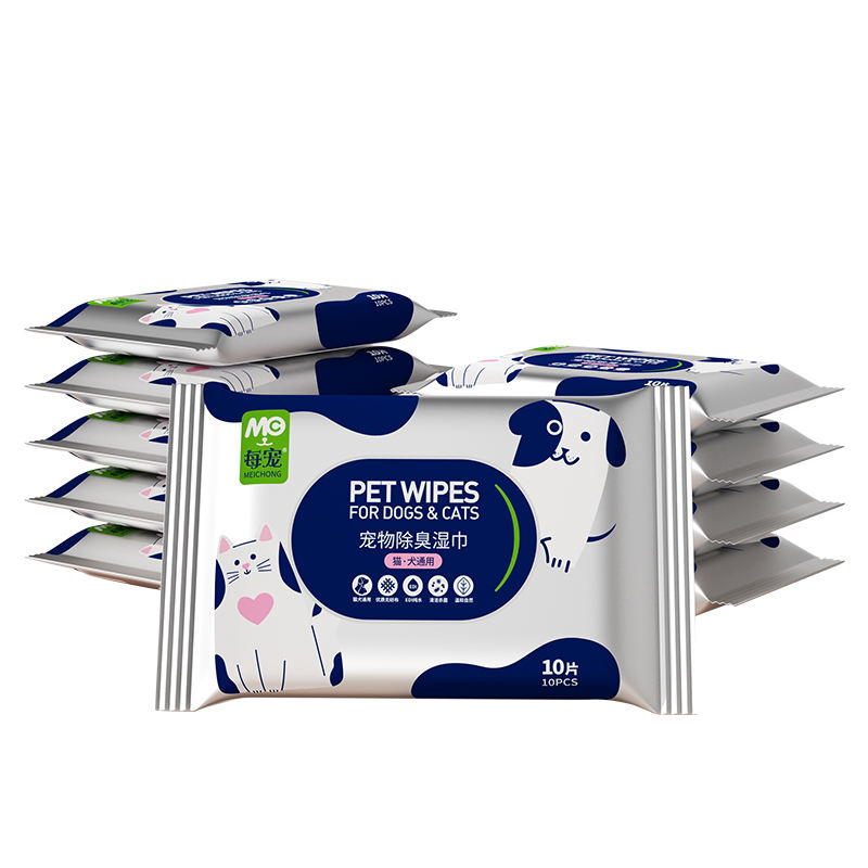 Pet Wipes For Dog & Cats 10 pcs