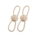 Toy cotton rope double ring 090