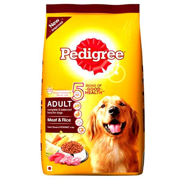 Pedigree Adult Meat & Rice 1Kg