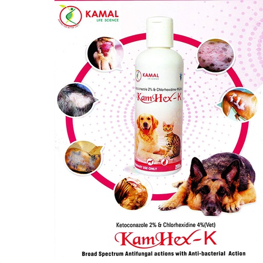 Kamhex - K 2% Shampoo 200ml