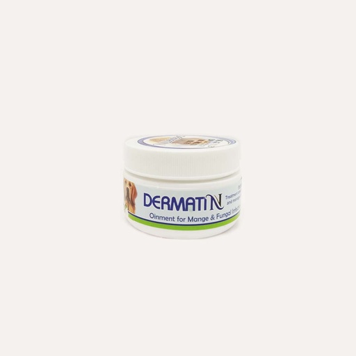 [PC03097] Greenvet Dermatin Mange & Fungal Ointment 50g