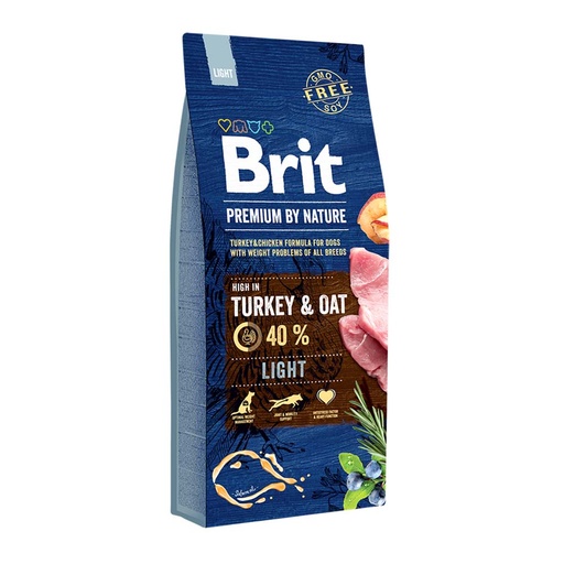 [PC03710] Brit PBN Light Turkey & Oat 15Kg