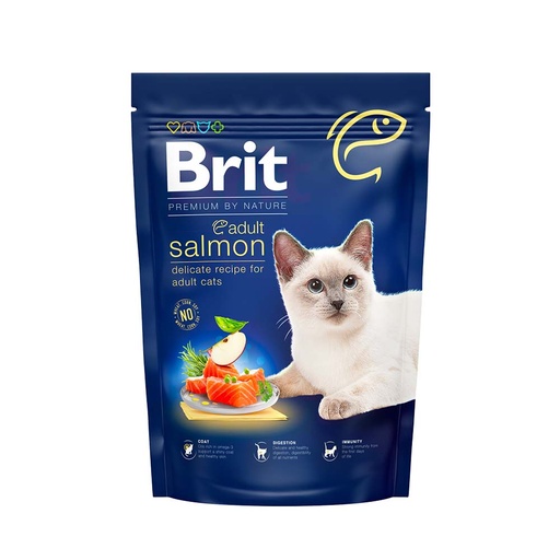 [PC03715] Brit PBN Cat Adult Salmon 800g