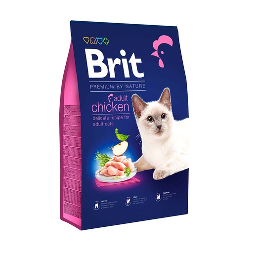 [PC03719] Brit PBN Cat Adult Chicken 8Kg