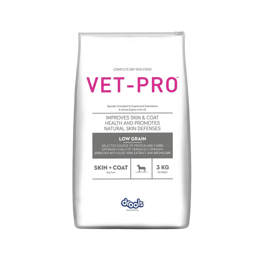 [PC03754] Drools Vet Pro Dog Skin + Coat 12Kg